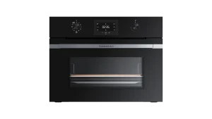 תנור פירוליטי קומפקטי עם ökotherm®, פונקציית פיצה מקצועית של 340°C ו-8 פונקציות נוספות