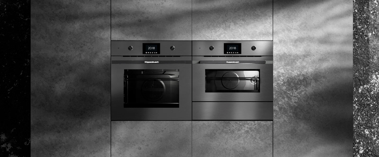 מיקרוגל קומפקטי קו עיצוב GraphiteLine עם 6 פונקציות וגריל – גובה נישה 38 ס"מ ודלת על צירים בצד שמאל video thumbnail