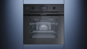 תנור פירוליטי קו עיצוב GraphiteLine עם ökotherm®, צג TFT ו-10 פונקציות