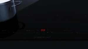 כיריים אינדוקציה 78 ס"מ עם 2 אזורי גמישות, glideControl+ ו-K-Connect