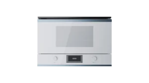 מיקרוגל קומפקטי עם 6 פונקציות וגריל – גובה נישה 38 ס"מ ודלת על צירים מימין