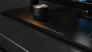 כיריים גז 38 ס"מ עם כפתור שליטה