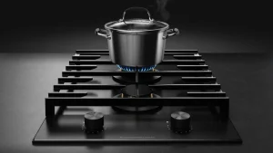 כיריים גז 38 ס"מ עם כפתור שליטה