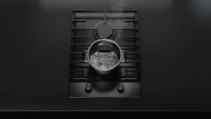 כיריים גז 38 ס"מ עם כפתור שליטה