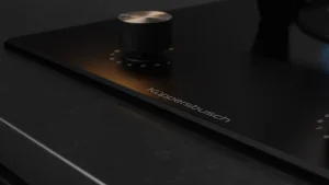 כיריים גז 38 ס"מ עם כפתור שליטה ומבער ווק כפול