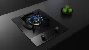 כיריים גז 38 ס"מ עם כפתור שליטה ומבער ווק כפול