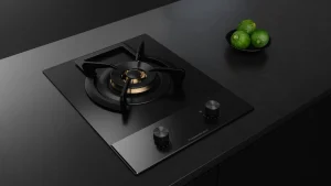 כיריים גז 38 ס"מ עם כפתור שליטה ומבער ווק כפול