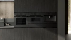 מכונת קפה אוטומטית לחלוטין קו עיצוב MattBlack עם מסך מגע TFT