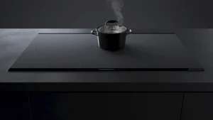 כיריים אינדוקציה 80 ס"מ קו עיצוב MattBlack עם אזור גמיש אחד ו-glideControl+