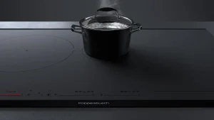 כיריים אינדוקציה 80 ס"מ קו עיצוב MattBlack עם אזור גמיש אחד ו-glideControl+