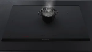כיריים אינדוקציה 80 ס"מ קו עיצוב MattBlack עם אזור גמיש אחד ו-glideControl+
