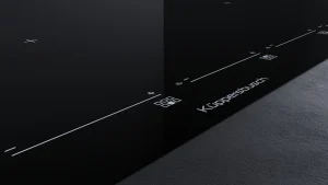 כיריים אינדוקציה 90 ס"מ עם Miradur®, 3 אזורי Flex ו-glideControl+