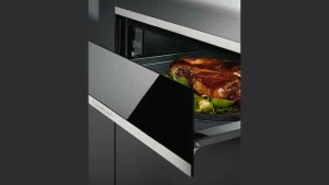 מגירת חימום עם בקרת טמפרטורה משתנה ללא גבולות וטיימר