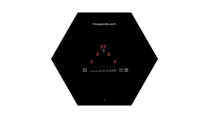 כיריים אינדוקציה בצורת חלת דבש עם 4 אזורים